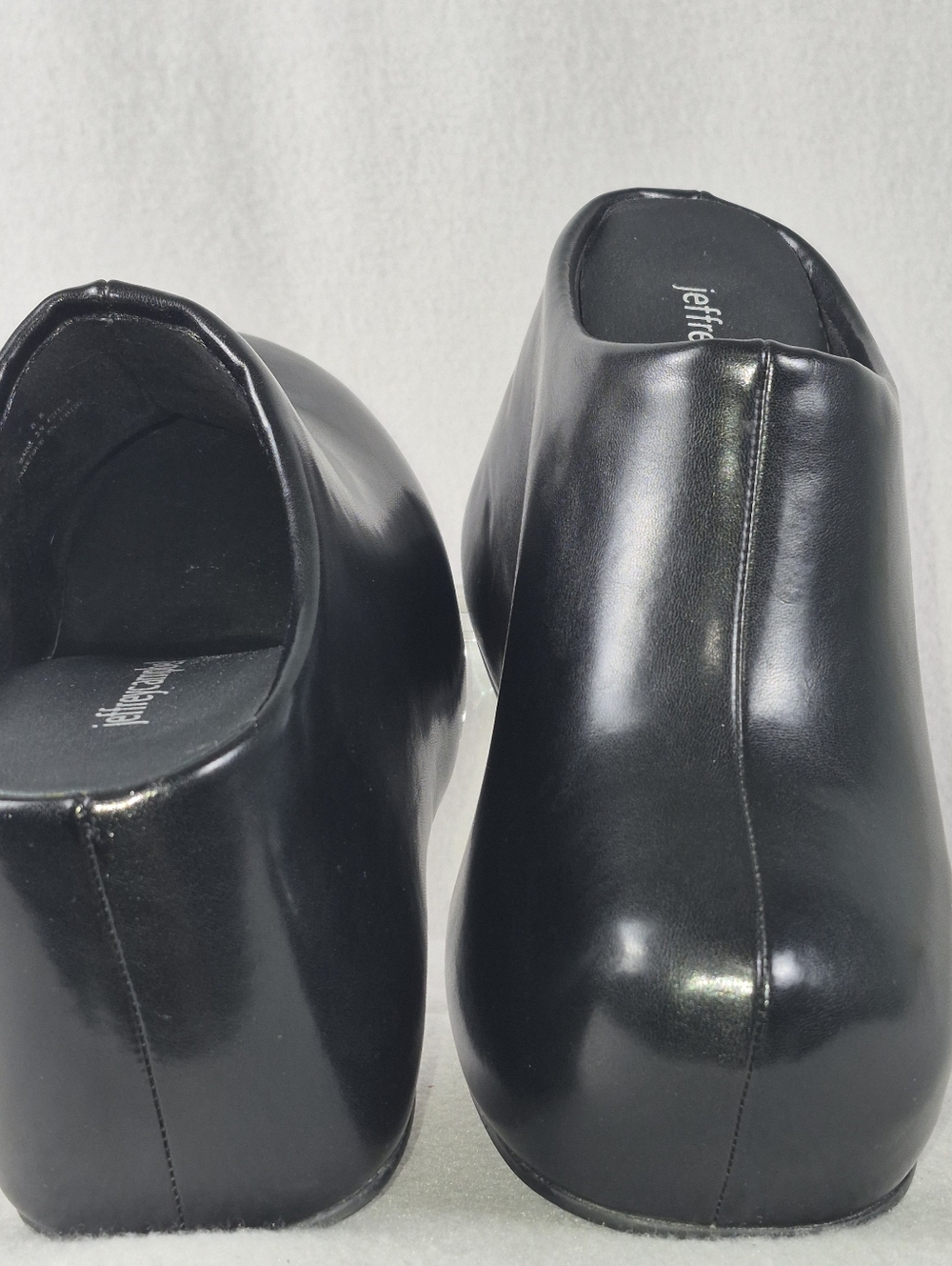 Jeffrey Campbell Women’s Cloggin Platform Wedge Clogs – Black – Size 6.5 - Picture 7 of 10